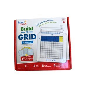 Build-A-Grid Student Set 35+ Unique Grids Fractions Graphing Decimals Homeschool